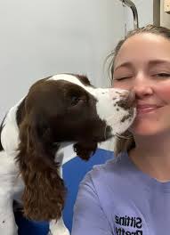 Rosie was snapped having a rare quiet moment! I was really lucky 🍀 to be  able to grab this pic.