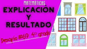 Busca tu tarea de matemáticas. Desafios Matematicos Cuarto Grado Pagina 126 127 Desafio 69 Estructuras De Vidrio Youtube