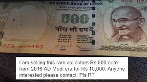 Image result for 500 1000 note