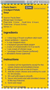 Paula Deen S Potato Soup Potato Soup Crock Pot Crock Pot Potatoes Potato Soup Recipe