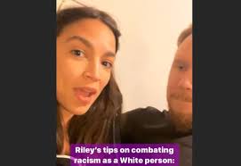 Alexandria Ocasio-Cortez, Boyfriend Offer White People Tips