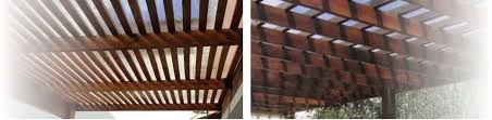 La madera es combinada con materiales como tejas de. Techos Y Cubiertas Para Pergolas En Guadalajara