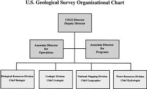 fy 1998 annual financial report usgs organizational chart