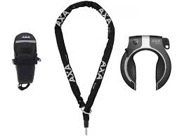 Axa Victory Rahmenschloss Rlc 140 Einsteckkette Satteltasche Set Bike Components