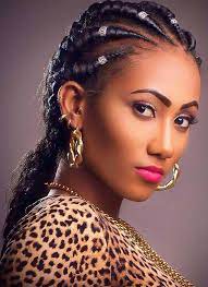 Ghana Girls Hajia4real Braided Beaute Noire Coiffure Beaute