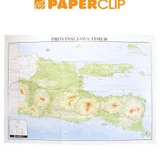 Jawa timur berbatasan dengan laut jawa di utara, selat bali di timur, samudra hindia di selatan, serta provinsi jawa tengah di barat. Peta Provinsi Jawa Timur Shopee Indonesia