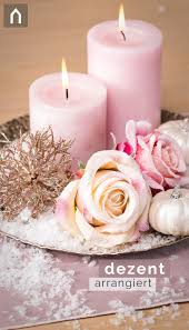 Schlichte Gemutlichkeit Ist Kein Hexenwerk Im Bild Zu Sehen Aluminium Teller Moon Geeiste Rosenkopfe Mit Clip Kurbisse Vom Z Weihnachtsdeko Herbstdeko Deko