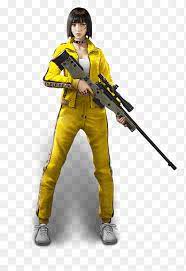 Hd ff shirou character with free fire logo png image with transparent background for free & unlimited download, in hd quality! Female Character Holding Sniper Free Fire Battlegrounds Playerunknown S Battlegrounds Garena Free Fire Video Game English Training Game Battle Royale Game Png Pngegg