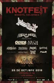 Sat sep 25, 2021 12pm cdt. Knotfest Bogota 2018 Festivais Festivais De Musica Musica