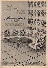 1959 F Schumacher Ny New York Woodard Rutland Wrought Iron Furniture Magazine Ad Patio Furniture Redo Furniture Magazine