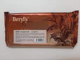 Bahan utama dari coklat compound ada bubuk cocoa, yang artinya jenis coklat ini akan lebih mudah di cairkan tanpa di tempering. Beryl S Milk Compound Chocolate Coklat Masakan 200g Lazada