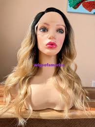 Las mejores ofertas en Unbranded Lace Front Synthetic Ondulado Pelucas y  postizos Mediano