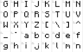 Based on the popular indie game minecraft, this font is inspired by the main game logo with alternate cracked version included and a selection of minecon characters as well. Minecraft Font Font Free For Personal