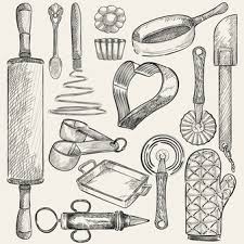 Whether you are a novice collector or are. Free Kitchen Tools Drawing Vectors 300 Images In Ai Eps Format