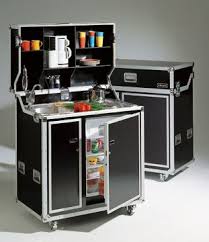Kitcase Kitchen In Flightcase Mini Kitchen Space Saving Furniture Furniture