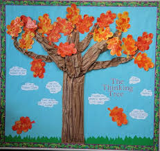 57 365 9 26 2008 Autumn Display Bulletin Board Tree School Displays
