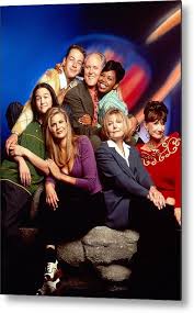 3rd Rock from the Sun Cast Group Photo Metal Print by Everett - Fine Art  America