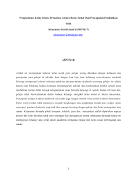 Isu pendidikan di malaysia (pendidikan orang asli). Pdf 4787134 Pengelasan Sosial