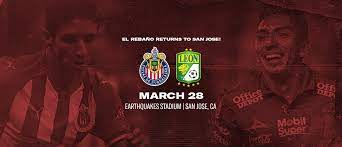 Apertura starts on 26/07/2020 at 00:00 utc/gmt. News Earthquakes Stadium To Host Chivas Vs Club Leon On March 28 San Jose Earthquakes