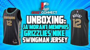 Ja morant grizzlies statement edition 2020. Unboxing Ja Morant Memphis Grizzlies Nike Swingman Nba Jersey City Edition Youtube