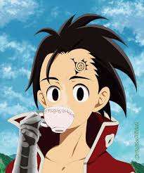 Zeldris Taking Tea By Criszeldris1 On Deviantart Anime Artist Seven Deadly Sins