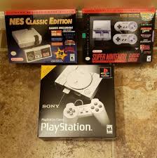 Sony Playstation Classic Nintendo Snes Classic And Nintendo Nes Classic Bundle Playstation Snes Classic Sony Playstation