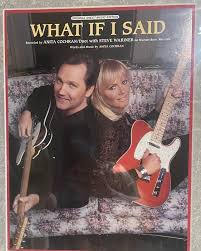 Hard to believe that 26 years ago this week ..the song that started my  career “What If I Said” was number one at radio and video outlets across  all country charts @billboard,