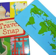 Yet another strand of the playing card world is that of card games, packs of cards usually designed to play just one game. Usborne Travel Snap Card Game