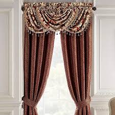 Adorn any window in your home with a decorative valence that reflects your design sense. Croscill Arden Waterfall Swag Window Valance In Red Bed Bath Beyond