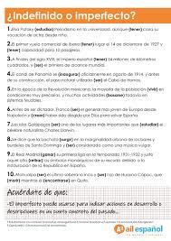 Nivel A2 Para Practicar El Contraste Entre El Indefinido Y El Imperfecto Hemos Preparado Este Ejercicio Que Puedes Hacer Imperio Espanol Imperfecta Espanol