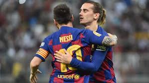 The win also extended barcelona's unbeaten run to eight matches and took messi to top of the league scoring charts. Messi Griezmann Grab Brace Each As Fc Barcelona Outclass Granada 4 0 Naija247news