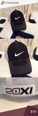 Nike Black Golf Hat 20xi Vr Flex Fit Sz M L Nwot Black Nikes Nike Golf Hats