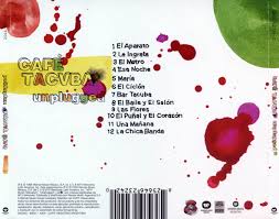 Cafe tacuba un segundo (mtv unplugged) (2019, cd). Caratula Trasera De Cafe Tacvba Mtv Unplugged Portada