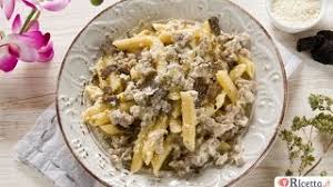 500 g di penne/500 g of pasta (penne). Pasta Alla Norcina Ricetta It Youtube