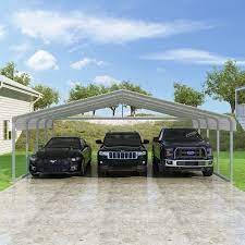 Classic 24 Ft X 18 Ft Canopy In 2021 Carport Addition Carport Designs Carport Plans