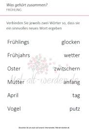 Hier können sie die vorherige datenschutzerklärung einsehen. Eine Ubung Fur Das Gedachtnistraining Zu Dem Thema Fruhling