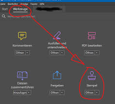 Unterschrift liegt als bilddatei in jpg vor. Stempel Fur Den Adobe Acrobat Reader Erstellen Eingescannte Unterschrift Stempeln Ugg Li