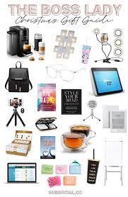 A thoughtful christmas gift for the thoughtful boss in your life. The Ultimate Boss Lady Christmas Guide She Social Diy Gifts For Mom Christmas Guide Gifts