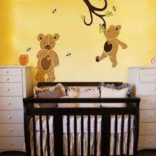 Teddy Bear Wall Stencils For Painting Bears In Baby Room Walls Stl1019 In 2021 Baby Room Wall Teddy Bear Wall Decor Stencils Wall