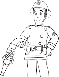 Fireman sam helicopter coloring page. Coloring Pages Fireman Sam 100 Coloring Pages Print For Kids