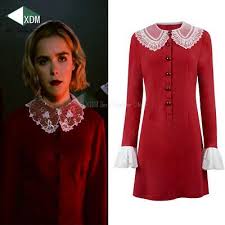 Ad Ebay Url The Chilling Adventures Of Sabrina Sabrina Spellman Red Dress Cosplay Costume Sabrina Spellman Outfit Sabrina Dress Sabrina Spellman Style