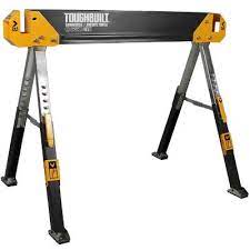 Toughbuilt C650 Sawhorse And Jobsite Table Steel Tb C650 At Tractor Supply Co In 2021 Sawhorse Folding Sawhorse Jobsite