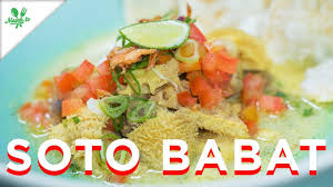 Bisa pakai ayam kampung atau ayam negeri, sesuai selera. Soto Babat Resep 406 Youtube