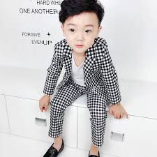 Whether it's fancy network or. New Fashion Plaid Balzer Suit For Kids Wedding Flower Boys Dress Modis Kids Blazer Pant 2 Parts Kids Jacket Suit For Baby Boy Suits Aliexpress