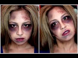 easy makeup zombie