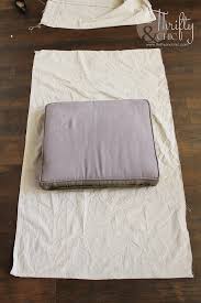 Diy Drop Cloth Patio Cushion Slipcovers Diy Patio Cushions Patio Cushions Diy Outdoor Cushions