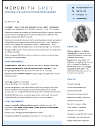 resume writing & design samples