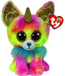 Ty Yips The Chihuahua Unicorn Beanie Boo Small Ty Beanie Boos Ty Stuffed Animals Beanie Boos
