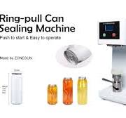 ZONESUN ZS-FK168 Manual Ring-Pull Can Seamer with Auto Counting Function