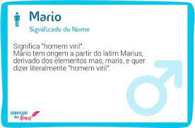 Significado Do Nome Mario Significado Dos Nomes